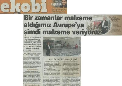 Hürriyet Gazetesi ekinde NA-ME hakkında yayımlanan haber