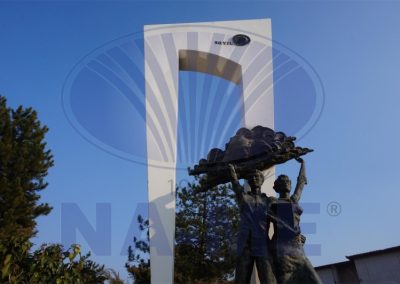 Ankara Üniversitesi İletişim Fakültesi 50. yıl anıtı ve heykel grubu
